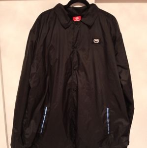 Ecko Unlimited reflective windbreaker jacket